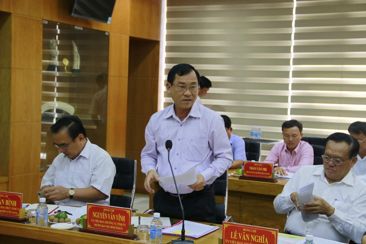 Bộ trưởng Lê Thành Long: Tiền Giang cần đánh giá cụ thể, khách quan hiệu quả công tác Cải cách tư pháp