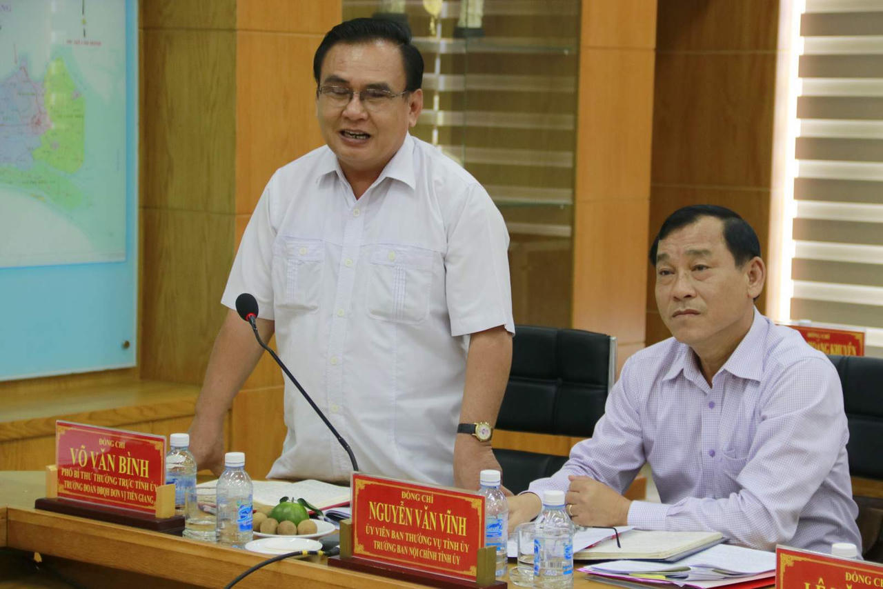 Bộ trưởng Lê Thành Long: Tiền Giang cần đánh giá cụ thể, khách quan hiệu quả công tác Cải cách tư pháp