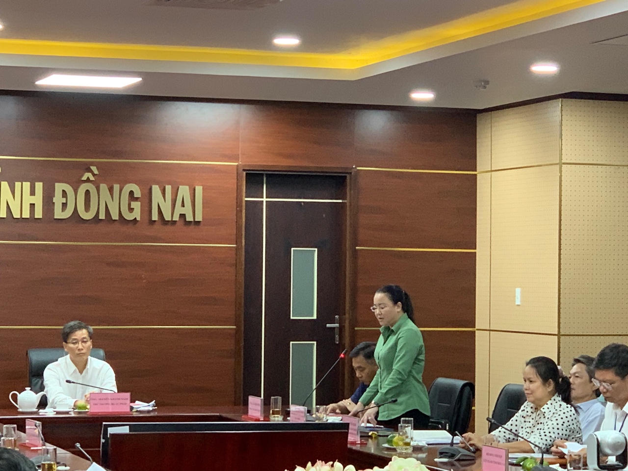 Đoàn kiểm tra liên ngành về Trợ giúp pháp lý trong hoạt động tố tụng làm việc tại Đồng Nai