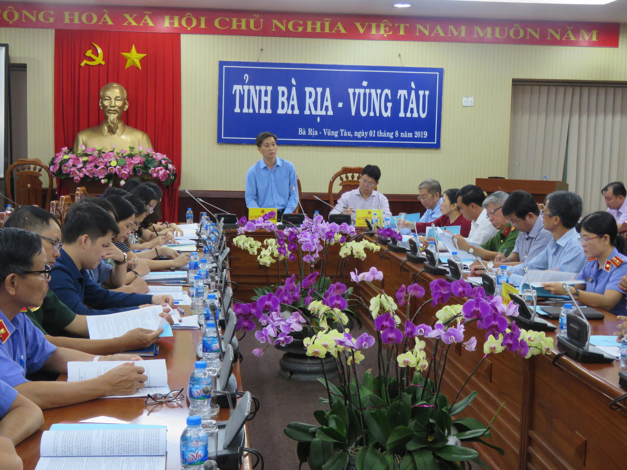 Đoàn kiểm tra liên ngành phối hợp trợ giúp pháp lý trong hoạt động tố tụng làm việc với UBND tỉnh Bà Rịa – Vũng Tàu