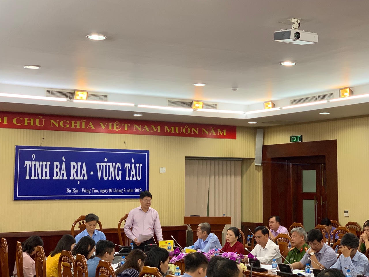 Đoàn kiểm tra liên ngành phối hợp trợ giúp pháp lý trong hoạt động tố tụng làm việc với UBND tỉnh Bà Rịa – Vũng Tàu