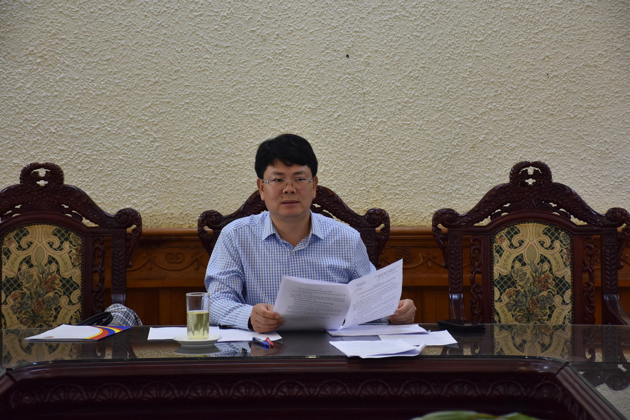 Họp Hội đồng bình xét các sự kiện nổi bật Ngành Tư pháp