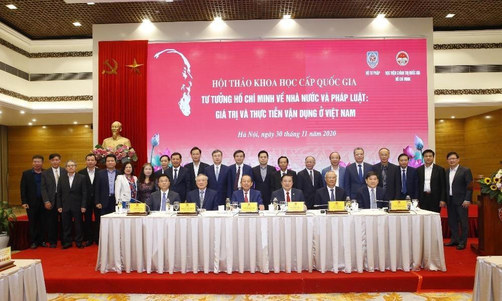 Khai mạc Hội thảo khoa học cấp quốc gia “Tư tưởng Hồ Chí Minh về Nhà nước và pháp luật – Giá trị và thực tiễn vận dụng ở Việt Nam”