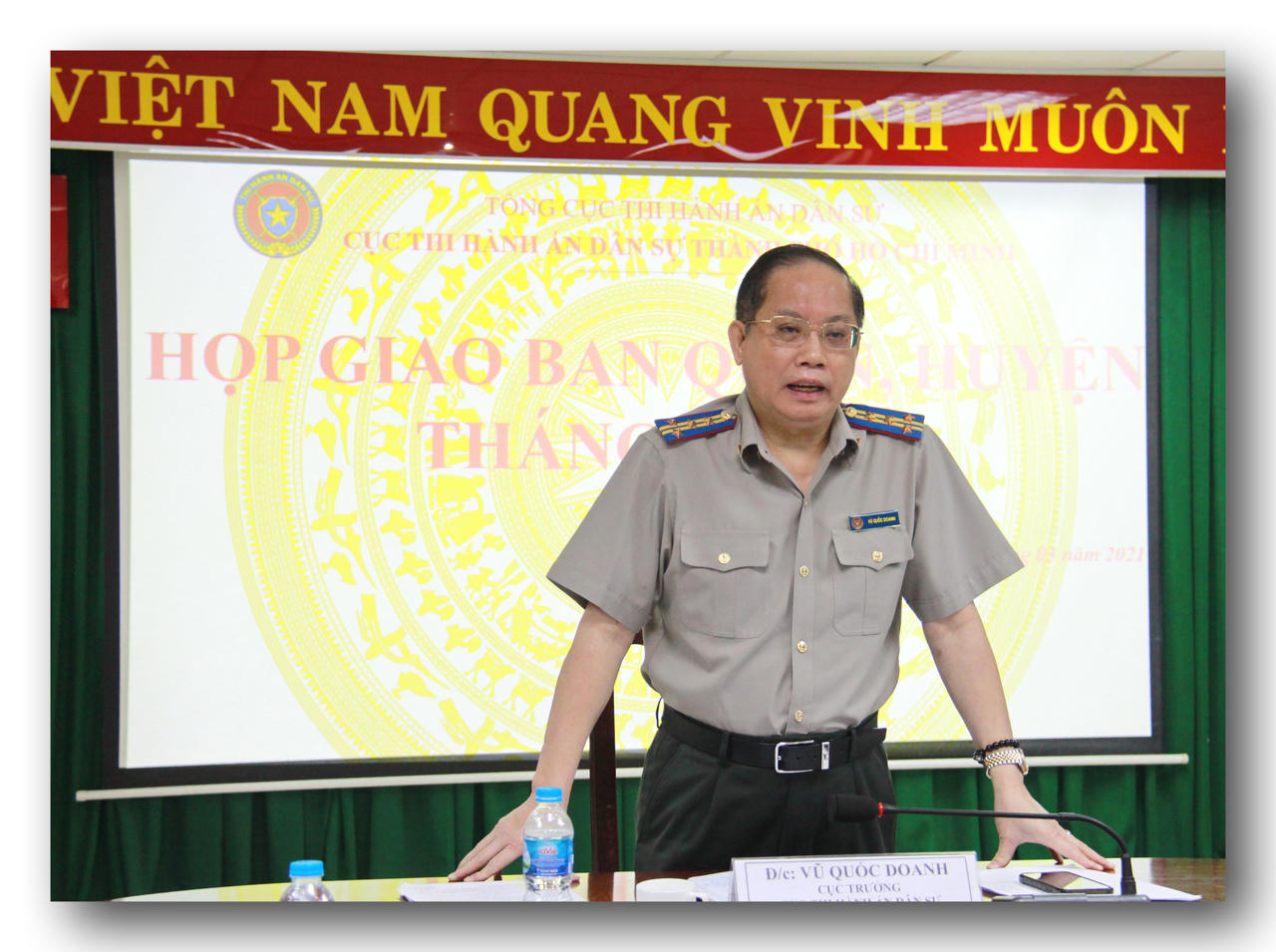 Cục Thi hành án dân sự TP.Hồ Chí Minh: Ký kết giao ước thi đua năm 2021