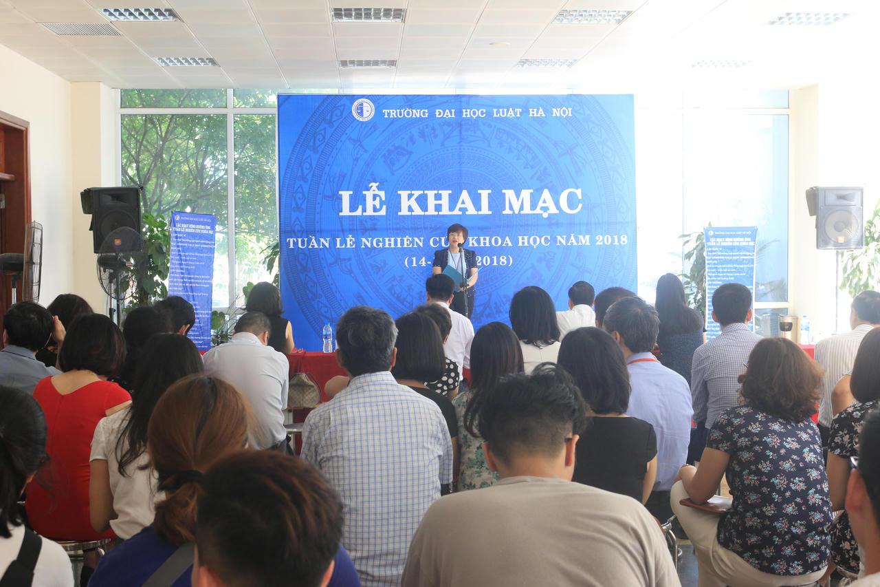 Trường Đại học Luật Hà Nội: Nhiều hoạt động ý nghĩa trong Tuần lễ Nghiên cứu khoa học và diễn đàn luật học và phát triển 2021 