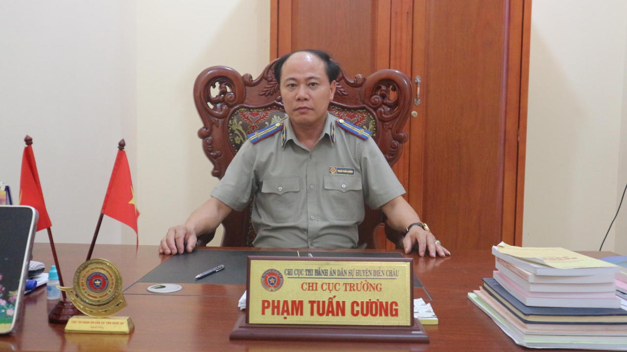 Diễn Châu, Nghệ An: Thi hành án đạt tỷ lệ cao