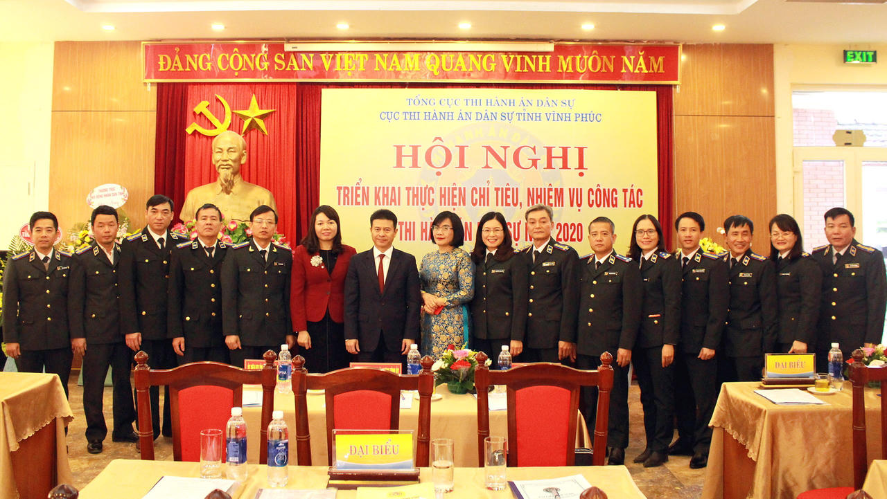 Bước tiến vượt bậc của Cục Thi hành án dân sự Vĩnh Phúc
