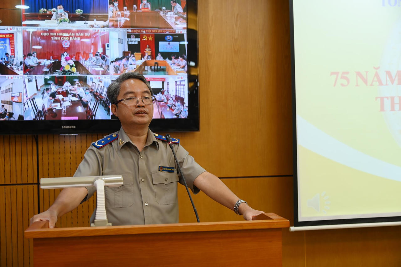 Kỷ niệm 75 năm ngày truyền thống Thi hành án dân sự