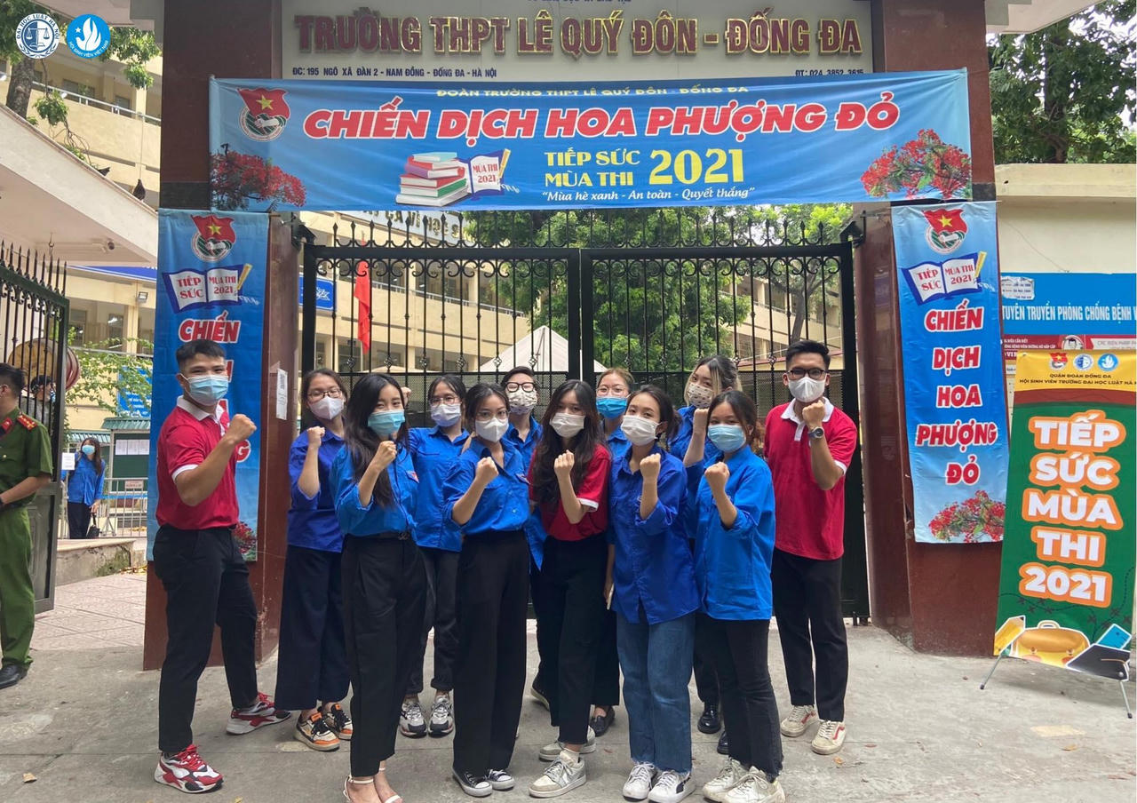 Đại học Luật Hà Nội sôi nổi các hoạt động tình nguyện trong mùa dịch Covid-19