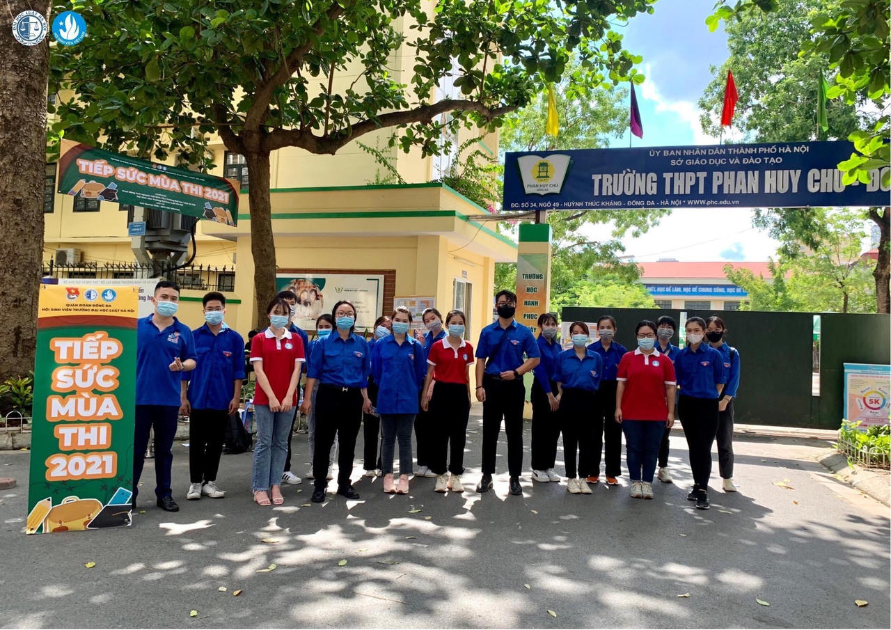 Đại học Luật Hà Nội sôi nổi các hoạt động tình nguyện trong mùa dịch Covid-19