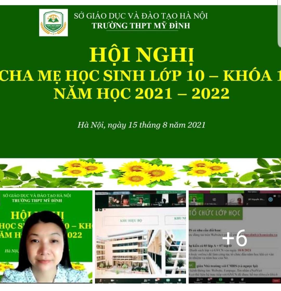 Trường THPT Mỹ Đình: Tự tin, sẵn sàng bước vào năm học mới