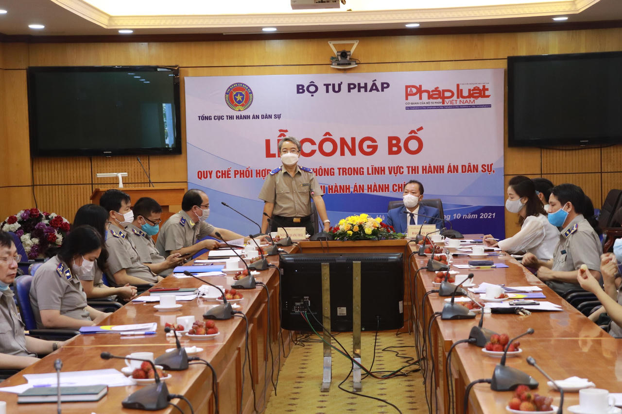 Phối hợp nâng cao hiệu quả truyền thông trong lĩnh vực thi hành án dân sự