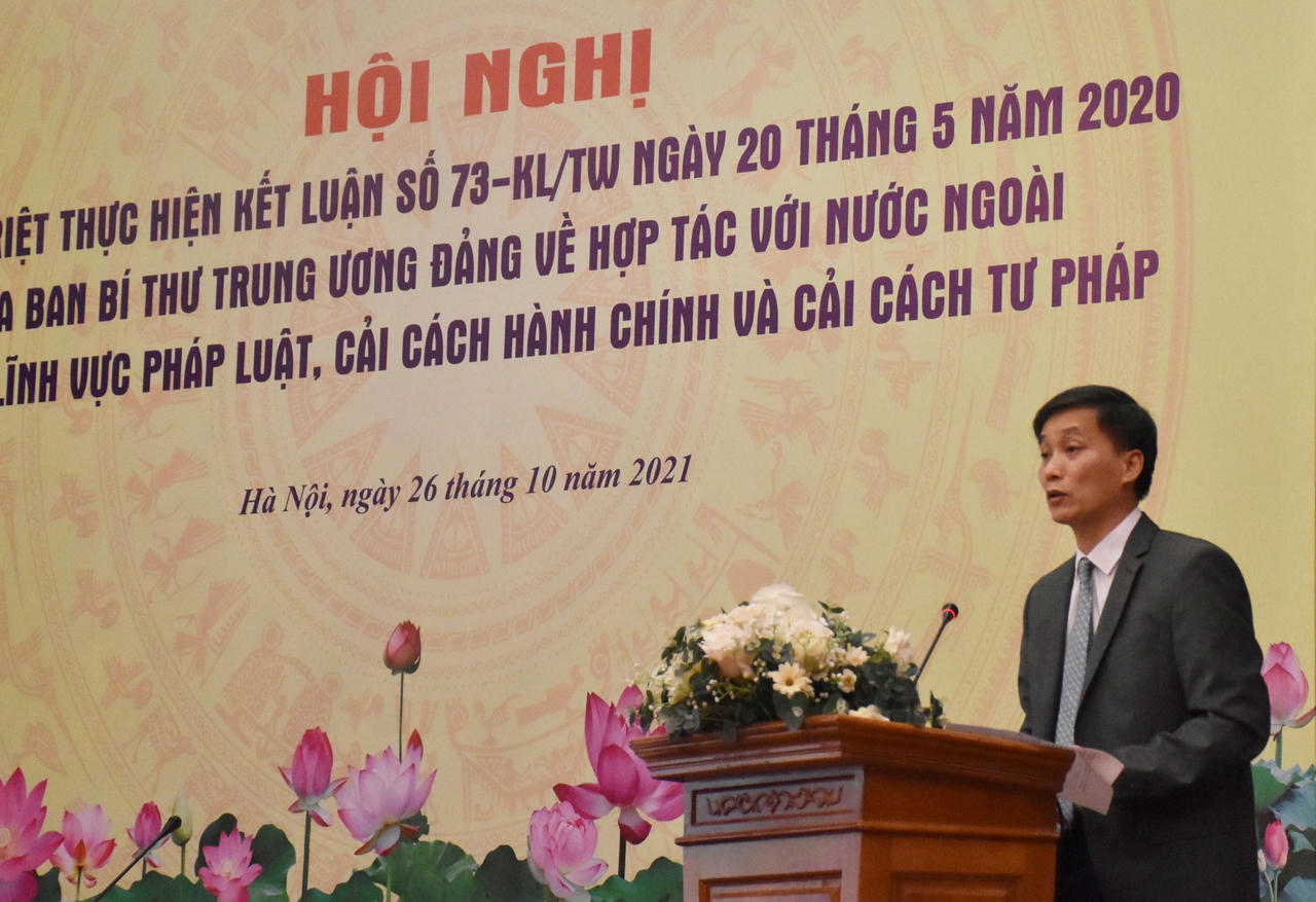 Thống nhất nhận thức, phối hợp chặt chẽ trong hợp tác quốc tế về pháp luật