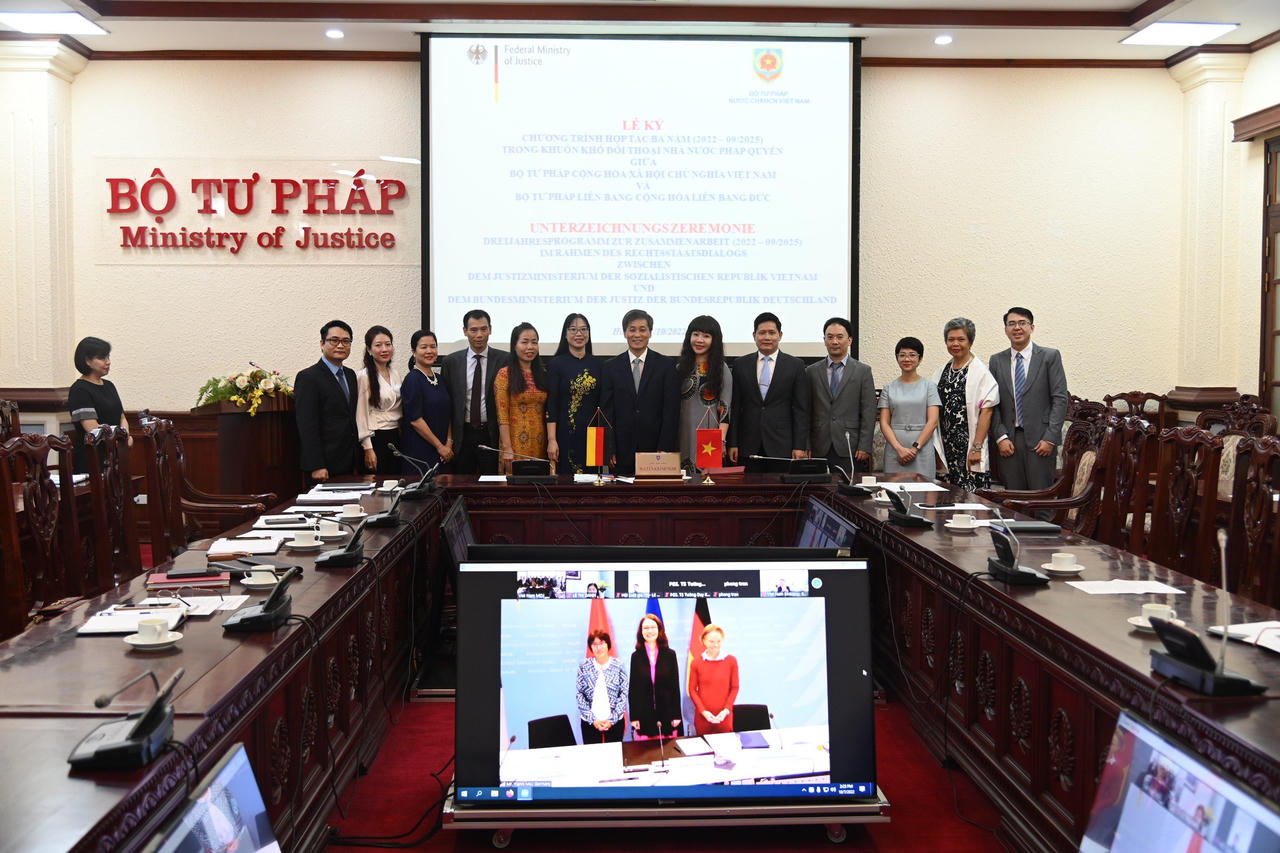 Việt Nam – CHLB Đức: Ký kết Chương trình hợp tác 3 năm giai đoạn 2022 – 2025