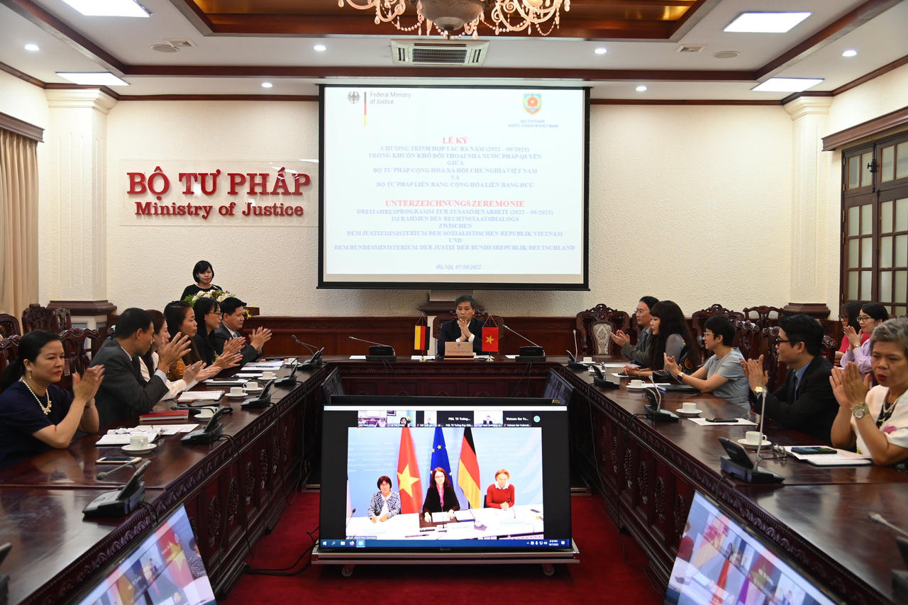 Việt Nam – CHLB Đức: Ký kết Chương trình hợp tác 3 năm giai đoạn 2022 – 2025