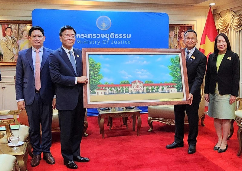 Tạo động lực mới cho quan hệ hợp tác pháp luật và tư pháp với Thái Lan
