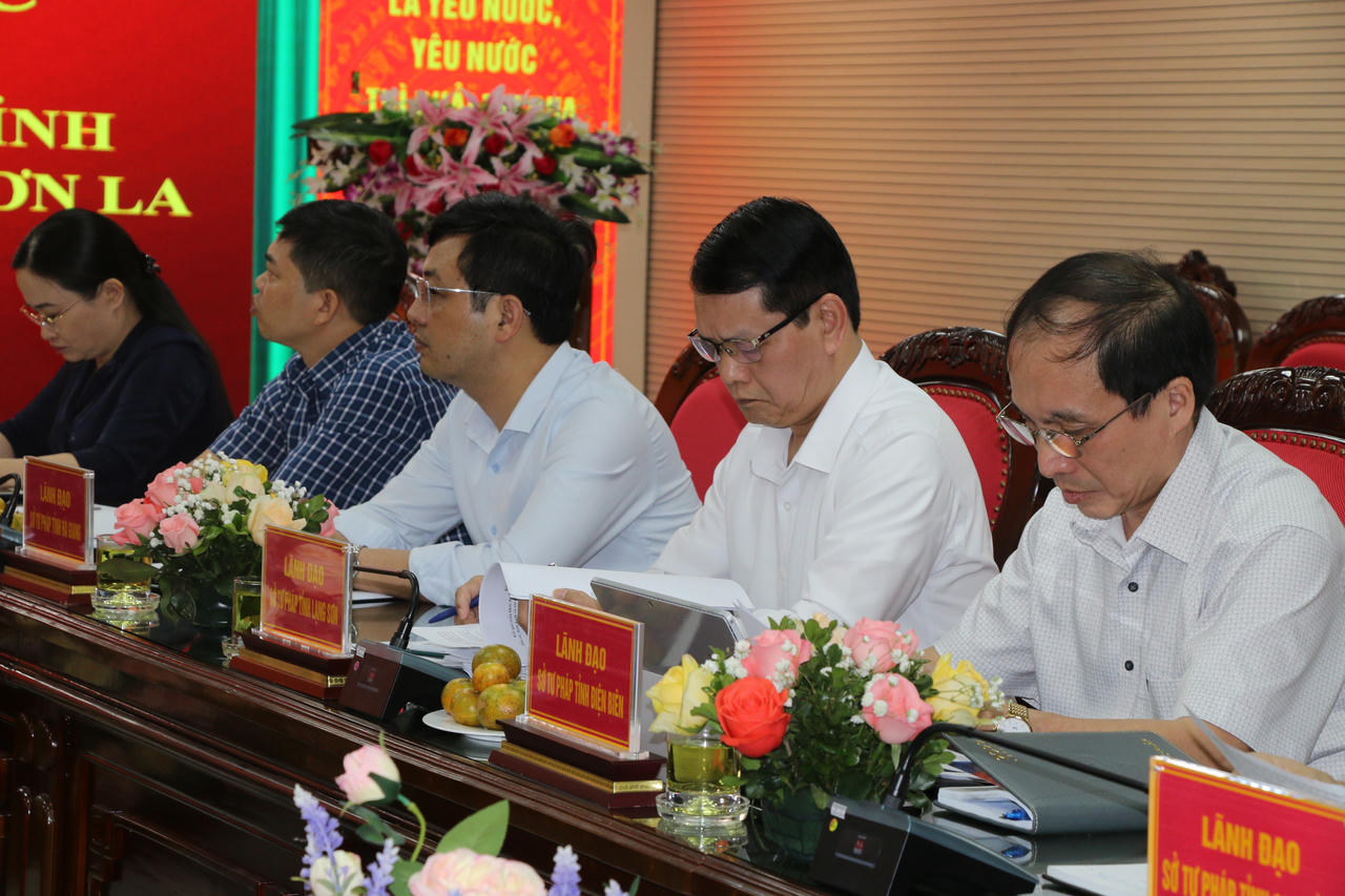 Thứ trưởng Nguyễn Khánh Ngọc làm việc với Khối cơ quan Tư pháp các tỉnh miền núi biên giới phía Bắc