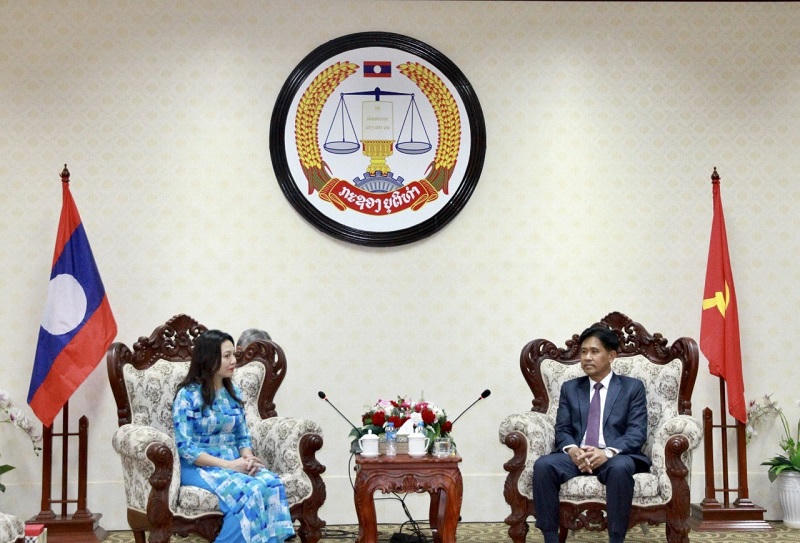 Trao đổi kinh nghiệm về công tác thi hành án dân sự với Cộng hoà Dân chủ nhân dân Lào