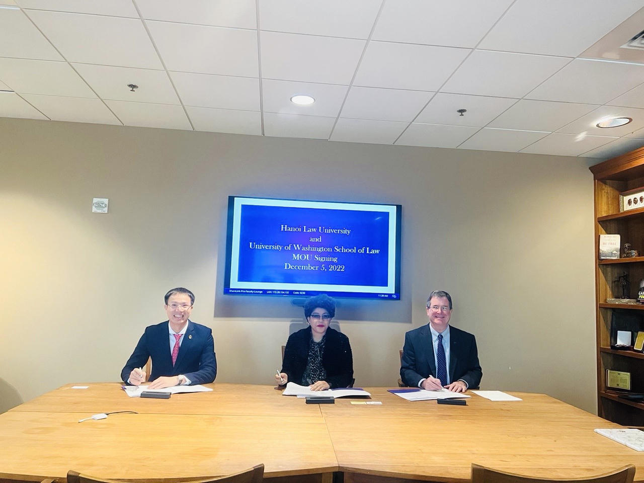 Trường Đại học Luật Hà Nội mở rộng các hình thức hợp tác với Trường Luật, Đại học Washington, Hoa Kỳ