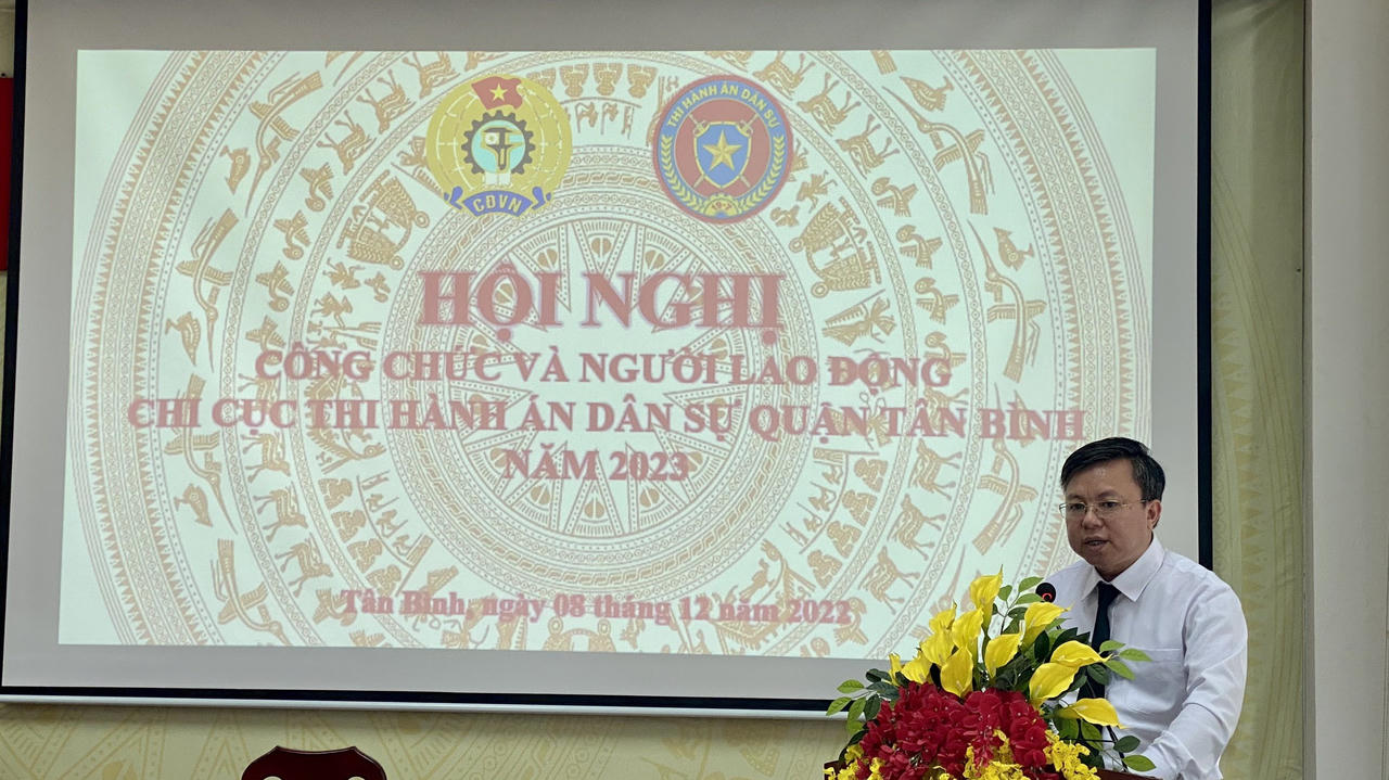 Tân Bình tổ chức hội nghị công chức và người lao động năm 2023