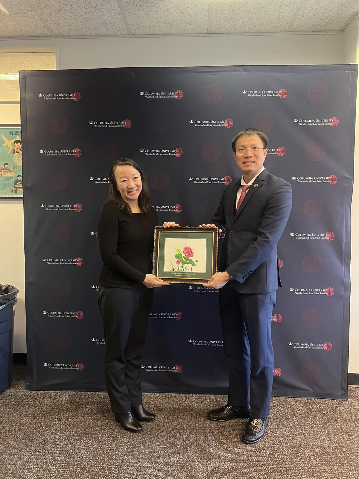 Cơ hội hợp tác của Trường Đại học Hà Nội với Đại học Columbia - đại học thuộc nhóm Ivy League hàng đầu của Hoa Kỳ