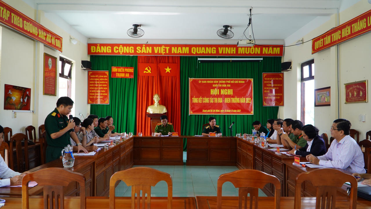 TP.HCM: Khối thi đua VIII tổng kết công tác thi đua - khen thưởng năm 2022