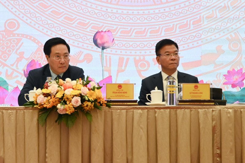 Phó Thủ tướng Thường trực Phạm Bình Minh dự Hội nghị triển khai công tác tư pháp năm 2023