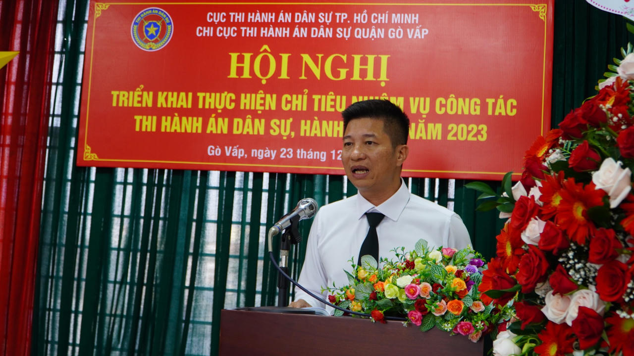 TP.HCM: Thi hành án dân sự Gò Vấp hoàn thành xuất sắc nhiệm vụ được giao