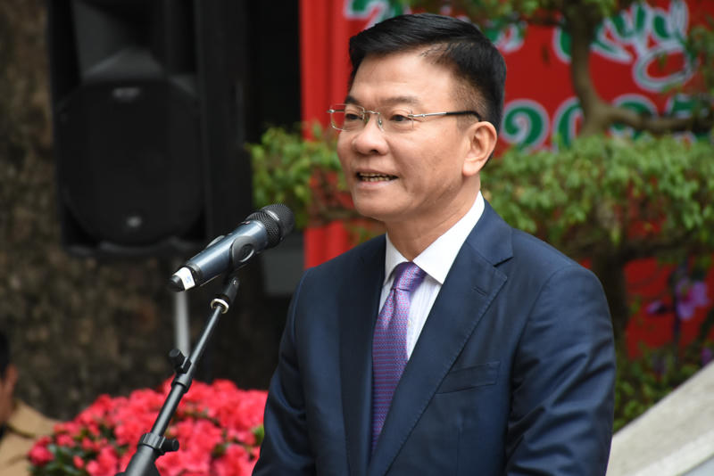 Bộ Tư pháp gặp mặt Xuân Quý Mão 2023