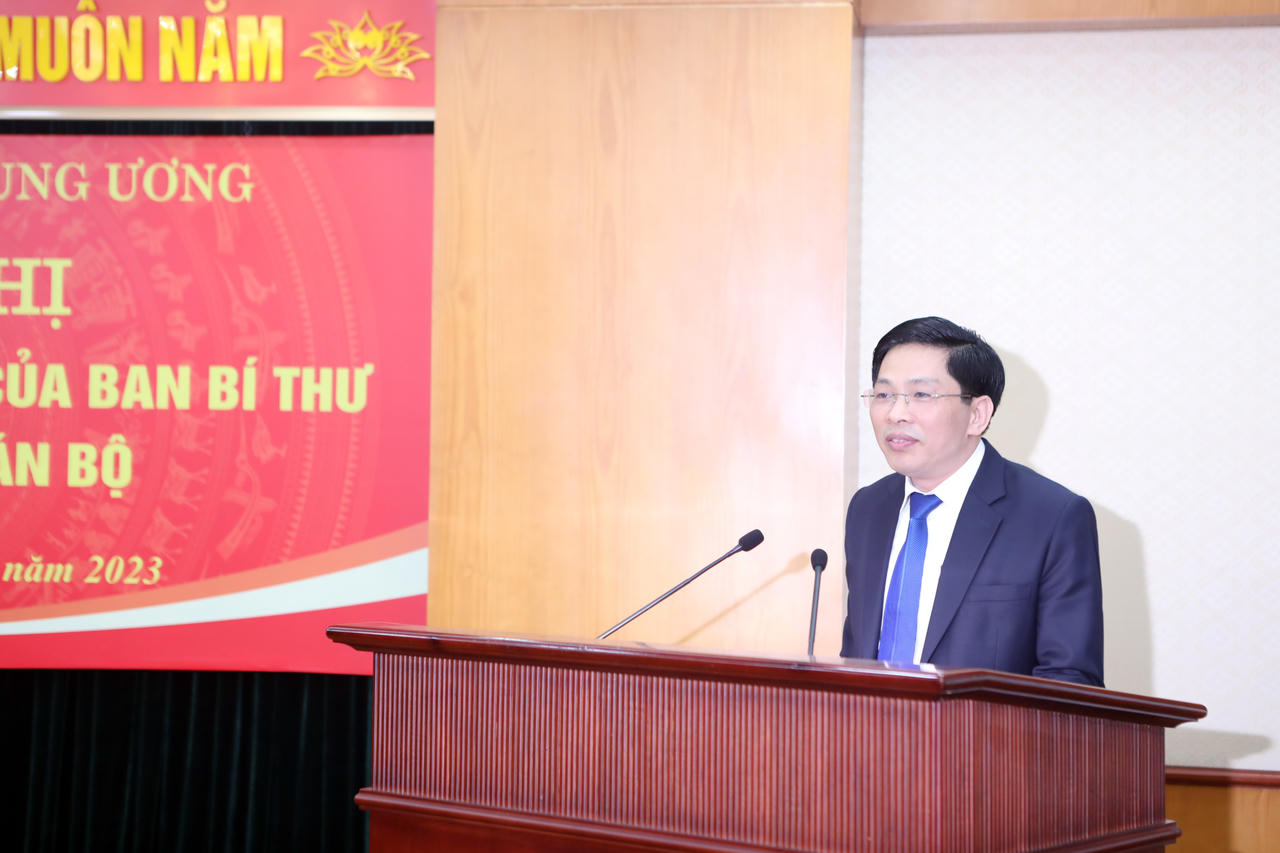 Ban Nội chính Trung ương triển khai Quyết định của Ban Bí thư về công tác cán bộ