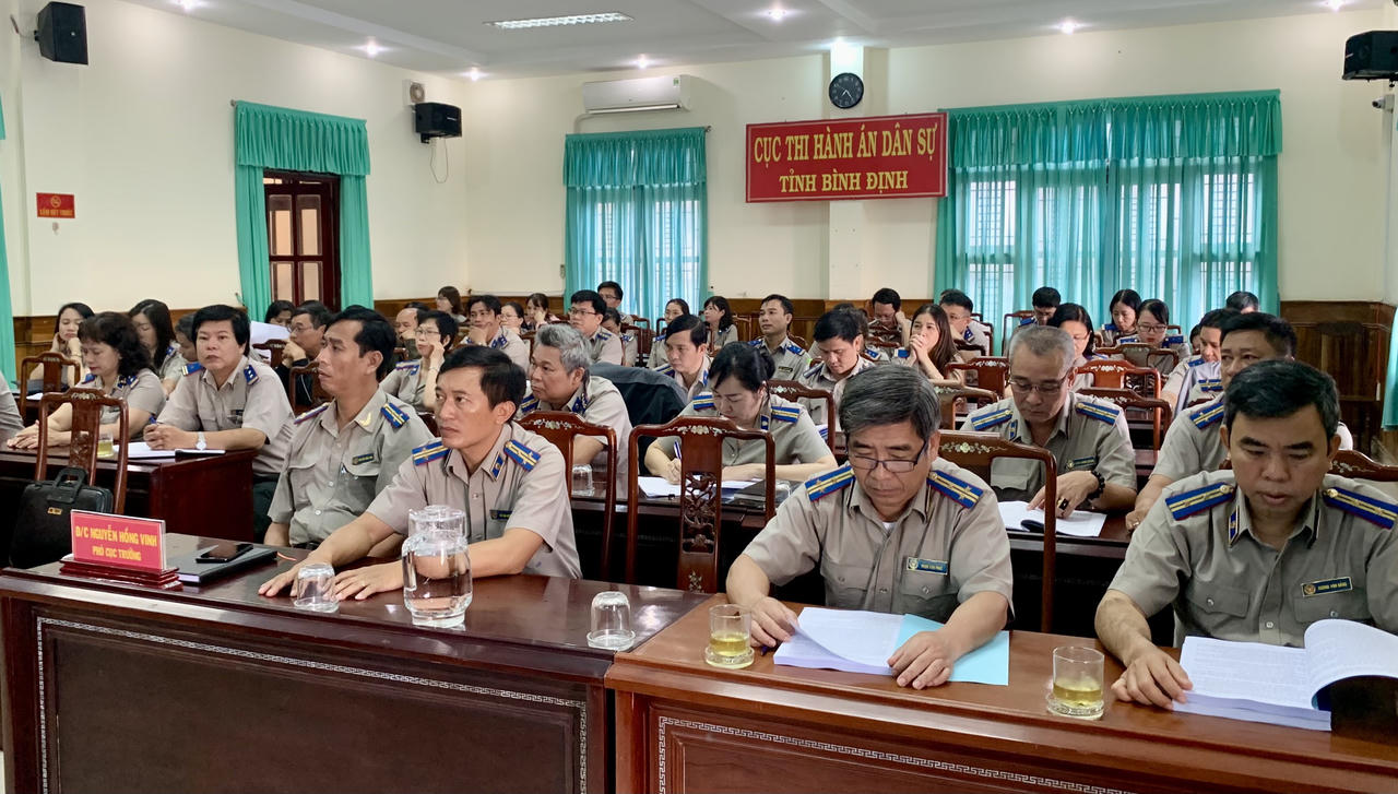 Bình Định: Tập huấn nghiệp vụ công tác Thi hành án dân sự