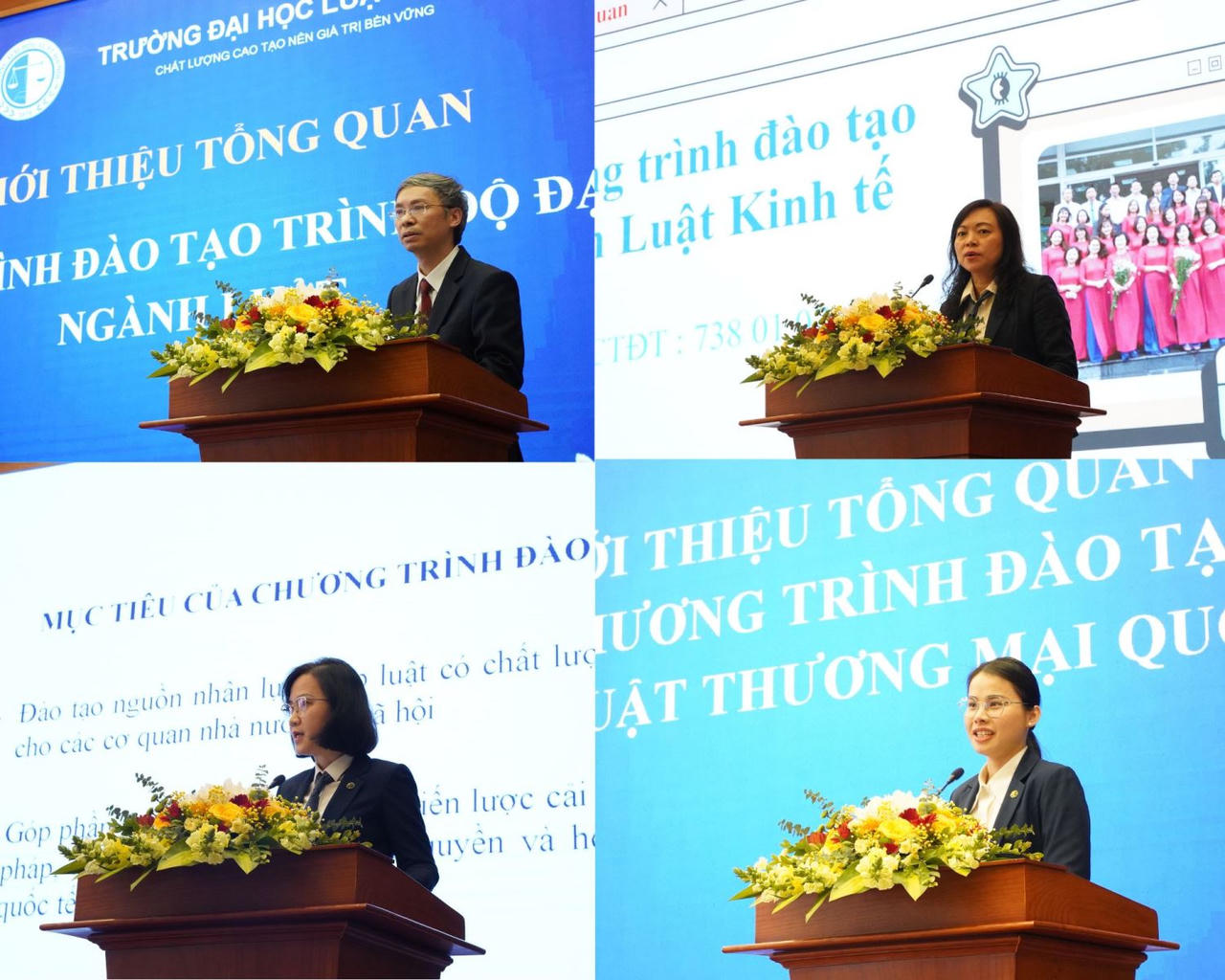 Khai mạc khảo sát chính thức đánh giá ngoài 04 chương trình đào tạo trình độ đại học của Trường Đại học Luật Hà Nội