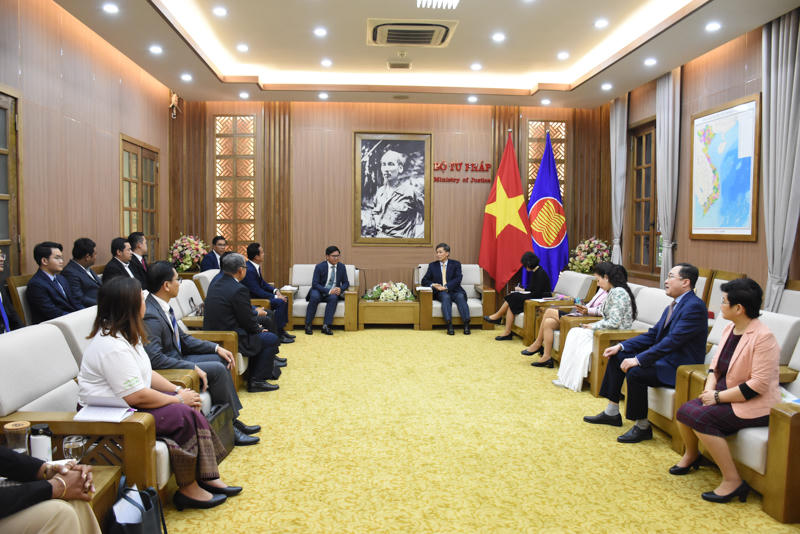 Thúc đẩy quan hệ hợp tác pháp luật và tư pháp giữa Việt Nam và Campuchia lên tầm cao mới