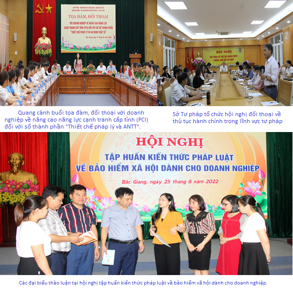 Bắc Giang: Chỉ số “Thiết chế pháp lý và An ninh trật tự” trong chỉ số PCI năm 2022 đứng đầu cả nước