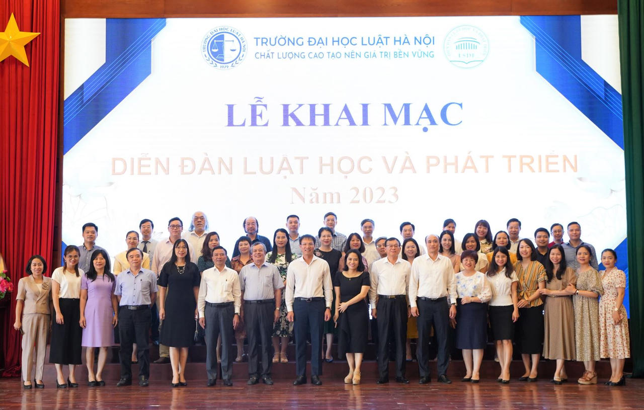 Khai mạc Diễn đàn Luật học và Phát triển (LSDF) năm 2023