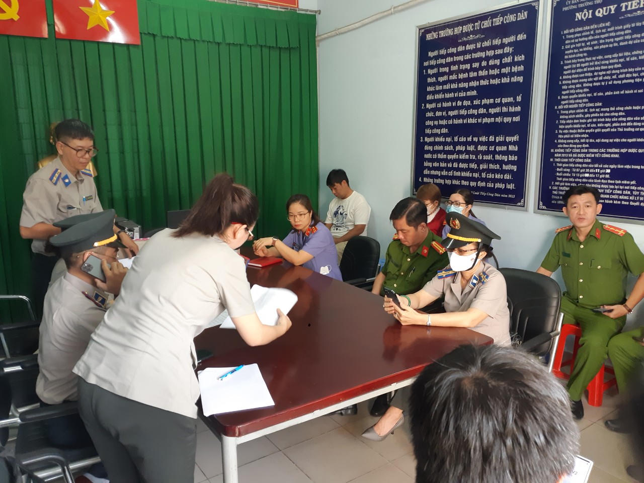 TP. Thủ Đức: Cưỡng chế thành vụ chây ỳ không chịu thi hành án