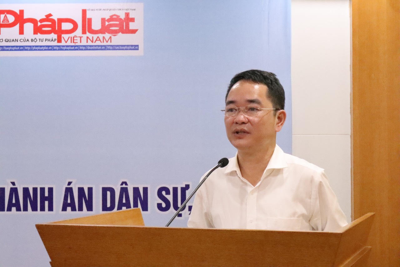 Báo Pháp luật Việt Nam - Tổng Cục Thi hành án dân sự: Phối hợp nâng cao hiệu quả công tác truyền thông