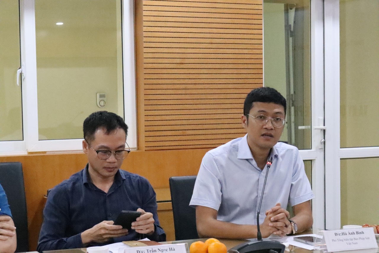 Báo Pháp luật Việt Nam - Tổng Cục Thi hành án dân sự: Phối hợp nâng cao hiệu quả công tác truyền thông