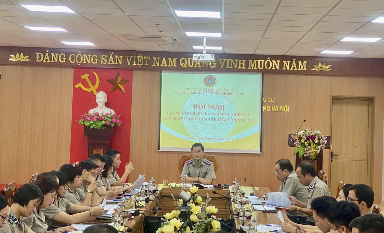 Thế “chân kiềng vững chắc” trong công tác Thi hành án dân sự