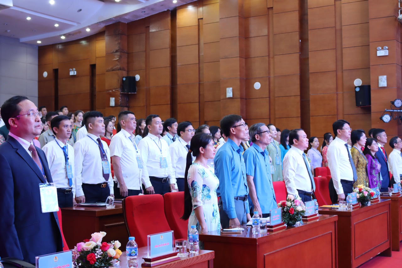 Khai mạc trọng thể phiên thứ nhất Đại hội đại biểu Công đoàn Bộ Tư pháp lần thứ III, nhiệm kỳ 2023-2028