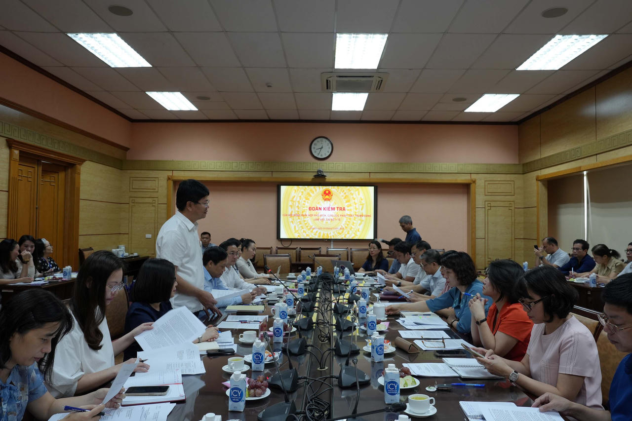 Hội đồng Phối hợp phổ biến giáo dục pháp luật TW kiểm tra tại Bộ Y tế