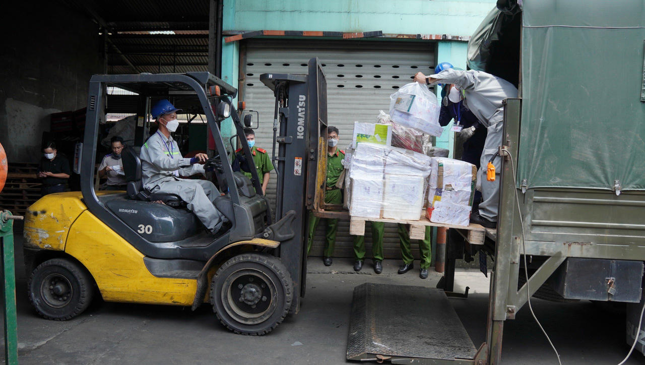 Cục THADS TP.HCM tiêu huỷ hơn 1,6 tấn ma tuý trong 147 vụ án hình sự