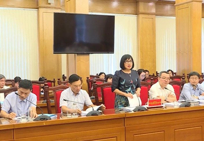 Thứ trưởng Bộ Tư pháp Đặng Hoàng Oanh làm việc tại tỉnh Vĩnh Phúc