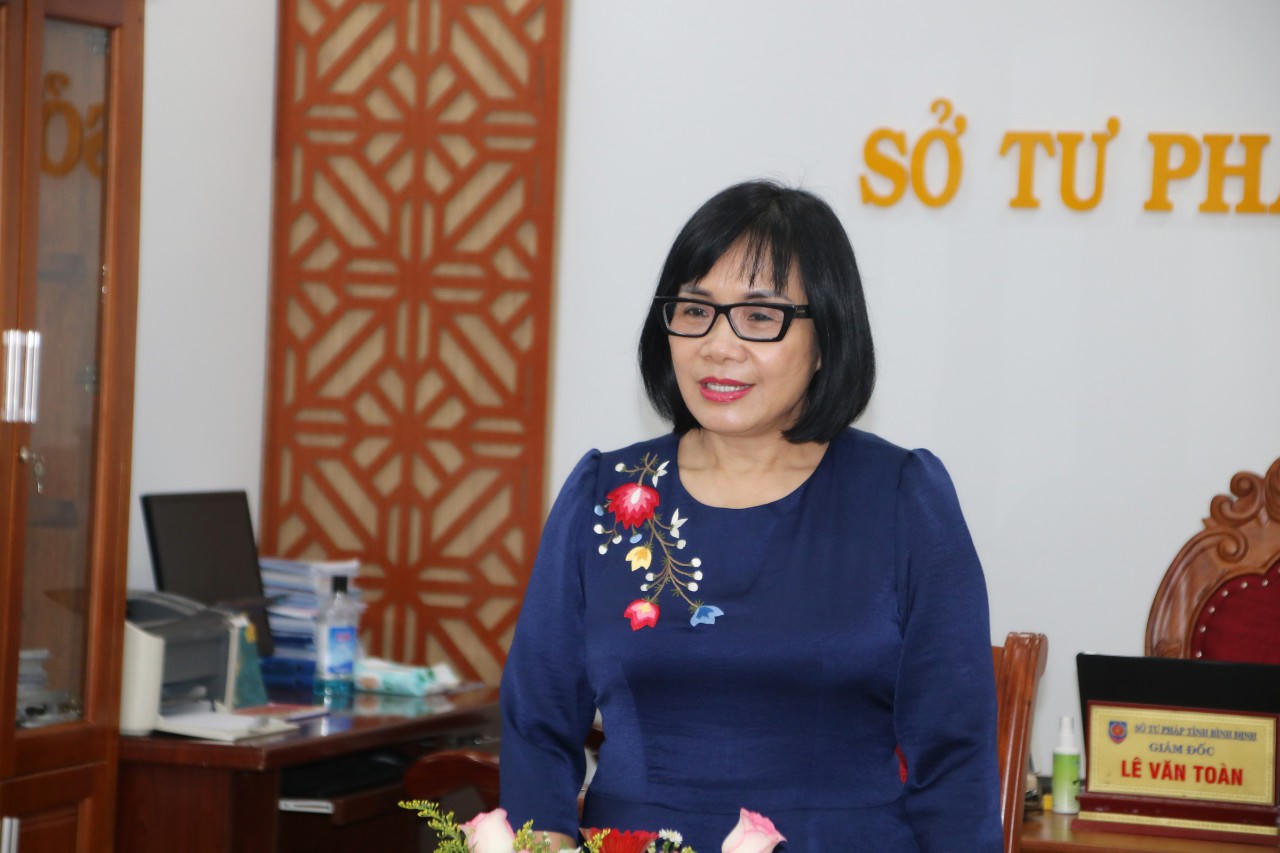 Thứ trưởng Đặng Hoàng Oanh: “Tư pháp Bình Định là “người gác cổng” về các vấn đề pháp lý”