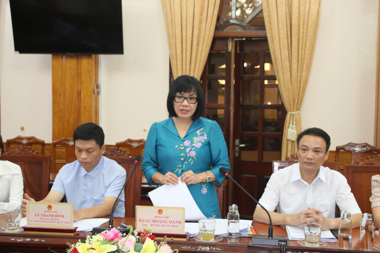 Bình Định tăng cường các hoạt động theo dõi tình hình thi hành pháp luật