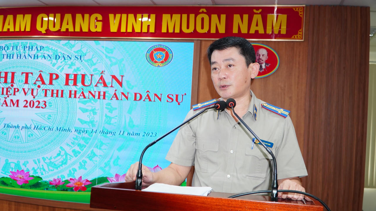 Bồi dưỡng nghiệp vụ cho các cơ quan THADS trên địa bàn TP. Hồ Chí Minh