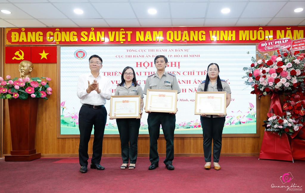 Cục THADS TP HCM đứng đầu cả nước về số việc và tiền đã thi hành xong