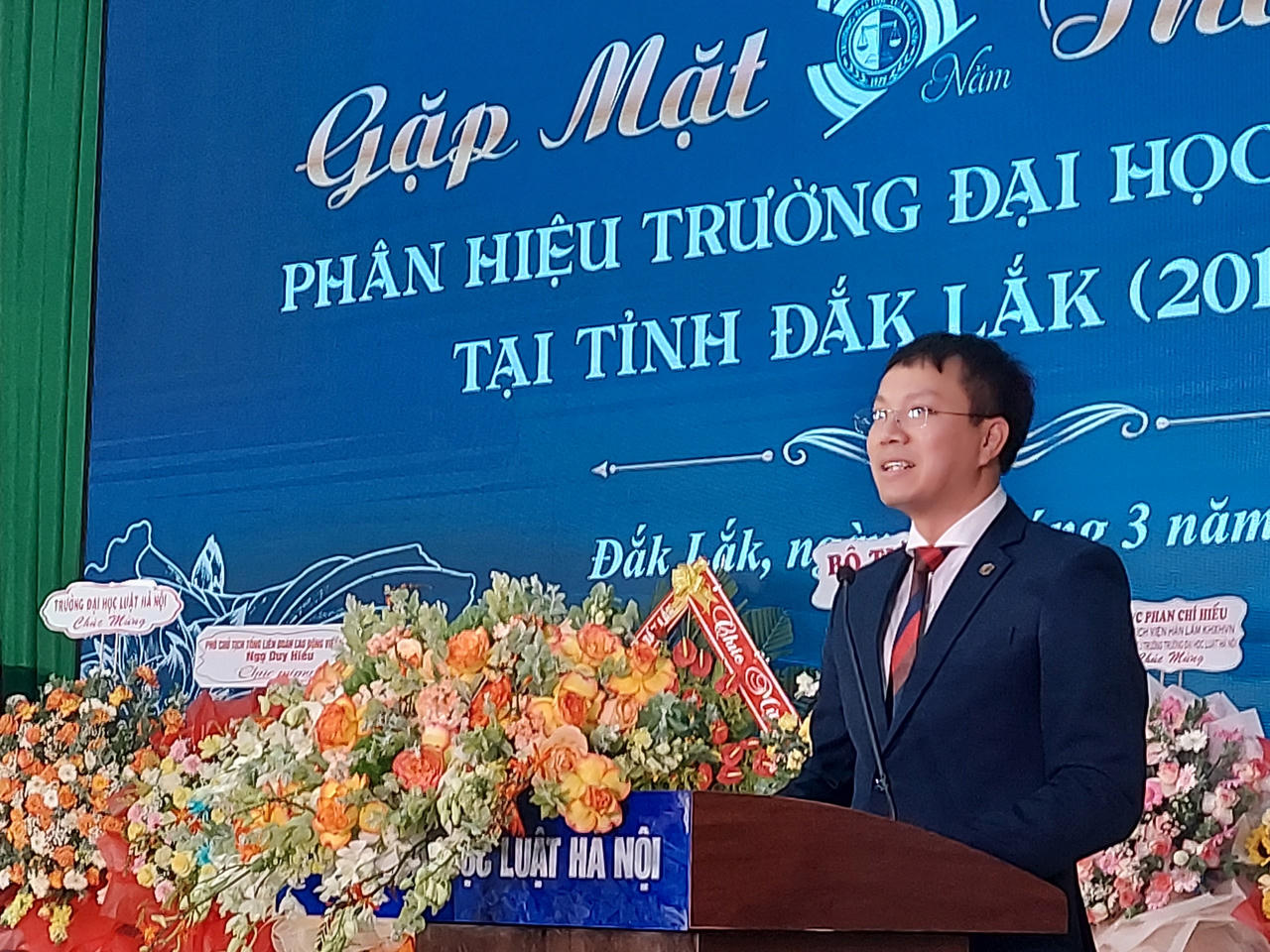 5 năm thành lập Phân hiệu Trường Đại học Luật Hà Nội tại tỉnh Đắk Lắk: Vững bước trong giai đoạn phát triển mới 