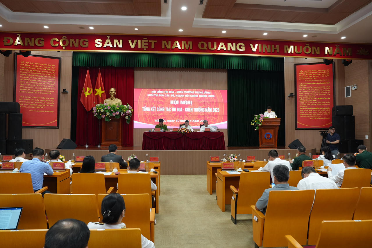 Khối Thi đua các bộ, ngành nội chính TW tổng kết công tác Thi đua – khen thưởng