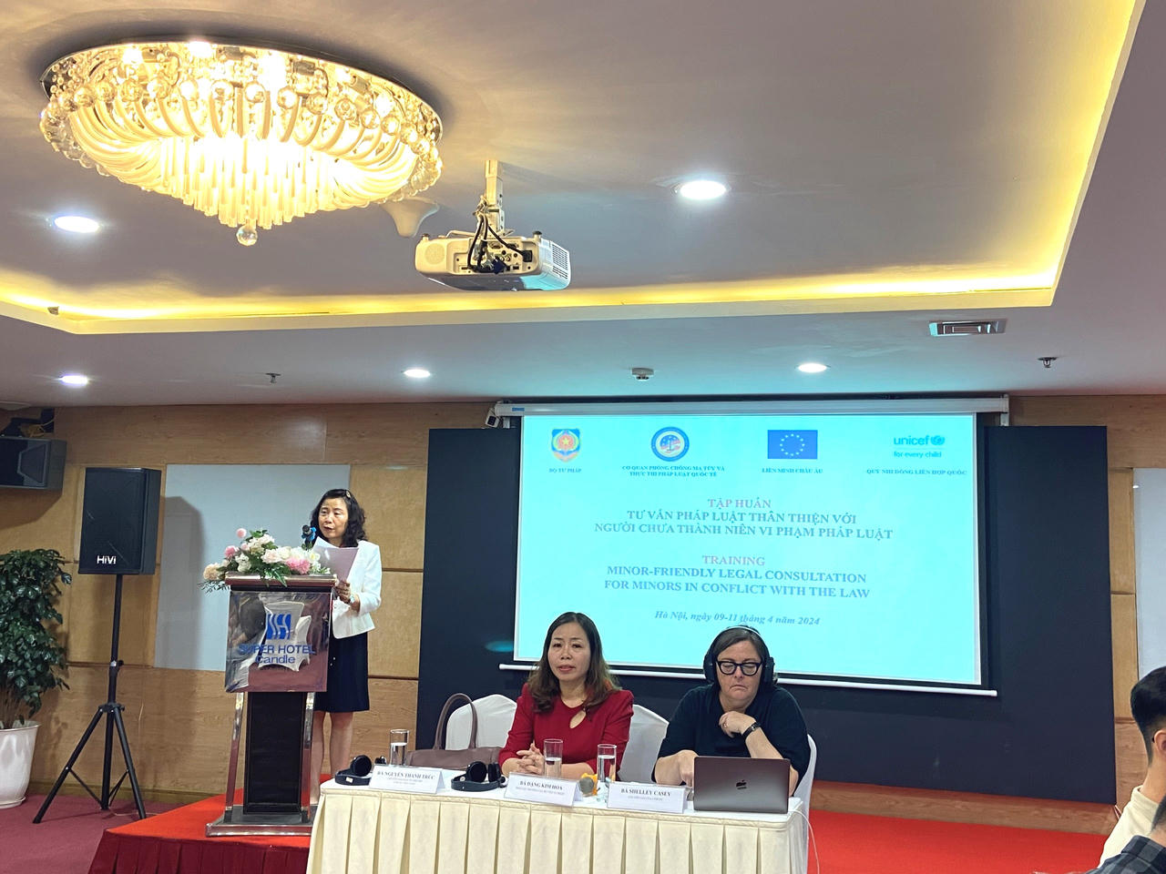 Tập huấn tư vấn pháp luật thân thiện với người chưa thành niên